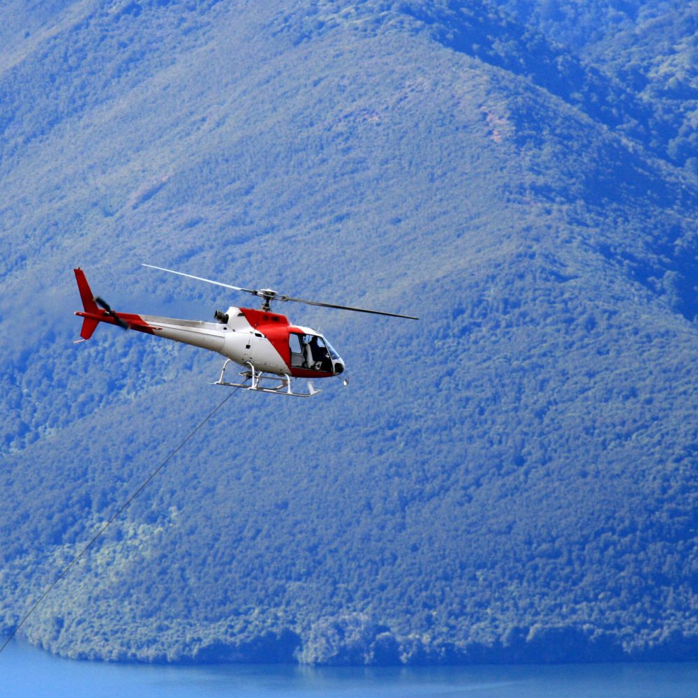 Helicopter - Tongariro National Park, New Zealand